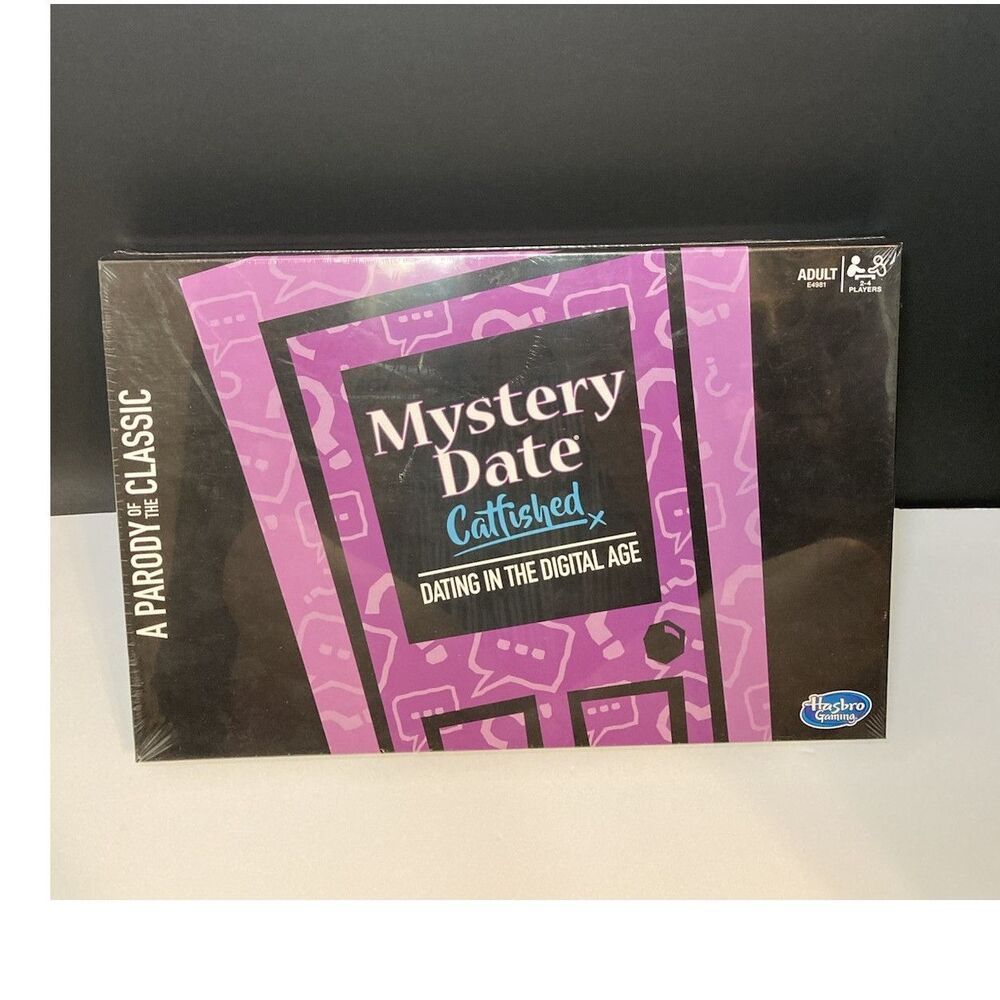 Hasbro Mystery Date Catfished Parody Board Game Adult 2-4 Players NIB Sealed